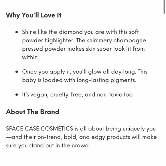 ❗️2 / $15 ❗️Space Case Seen From Space Highlighter - Picture 3 of 4